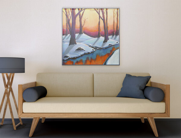 Snowy Stream - Image 2